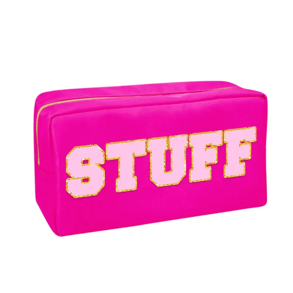 Q&N letters makeup bag cosmatics