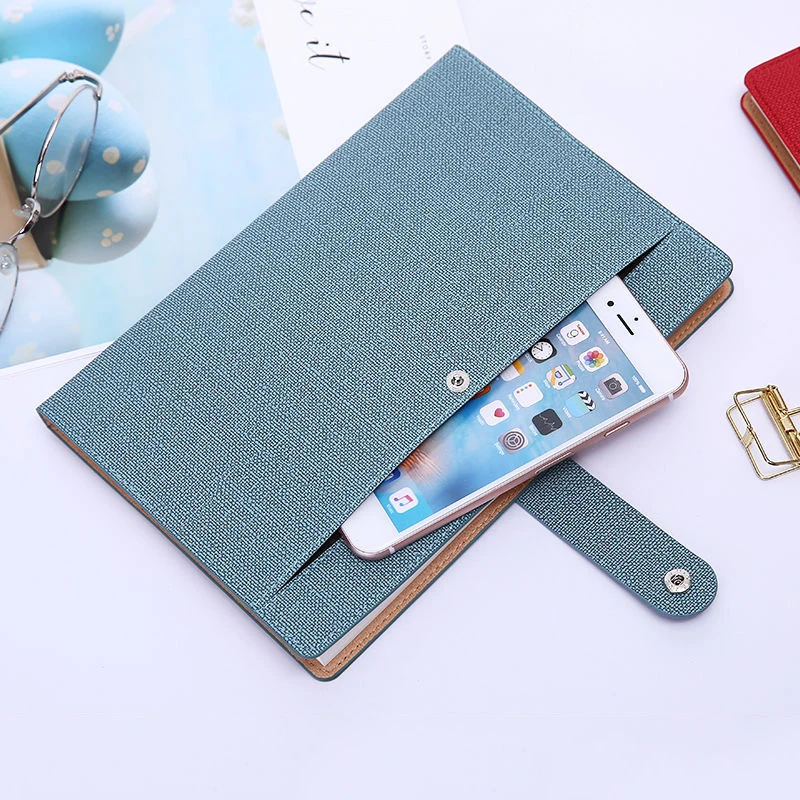Factory price linen pocket notebook high quality hardcover a5 notebook