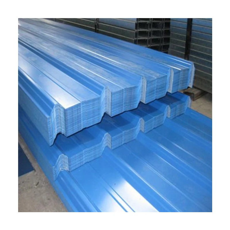 Galvalume Zinc Aluminized 3mm thick colored metal GI corrugated 18 gauge china factory zinc roofing sheet