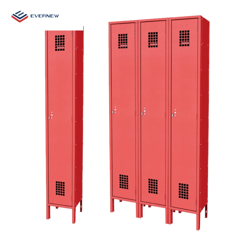 Custom metal Beautiful Colorful 2 door steel Clothes Locker With Legs From China
