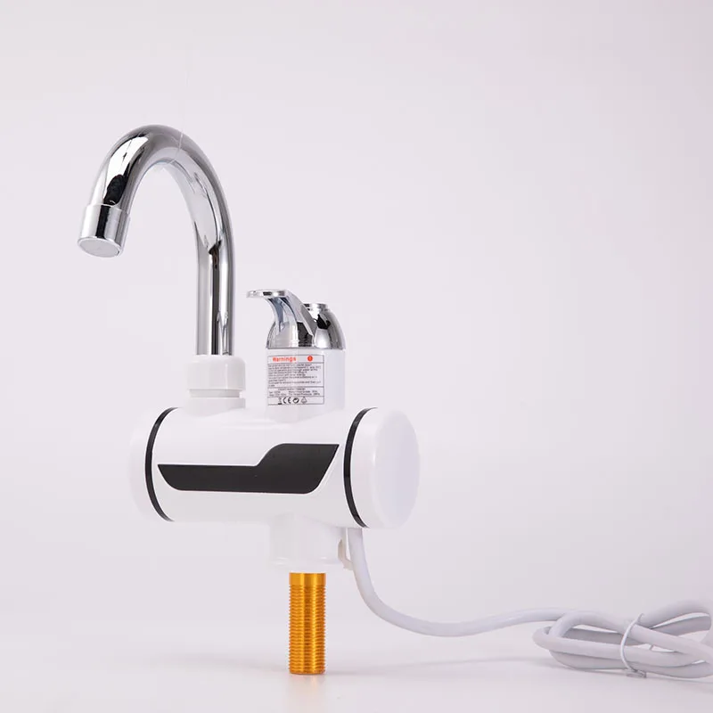 Kitchen Electric Hot Water Heating Faucet Instant Hot Water Faucet with LED   Heater Kitchen Tap