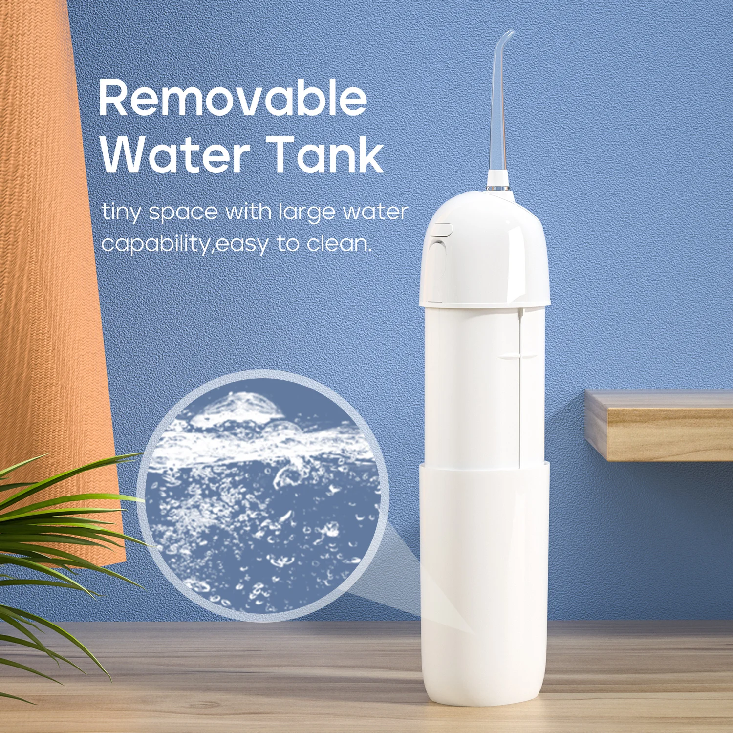 2024 Seago Mini Water Flosser Cordless High Waterproof 190ml Water Tank Factory OEM Cordless Oral Portable Dental Floss SG831