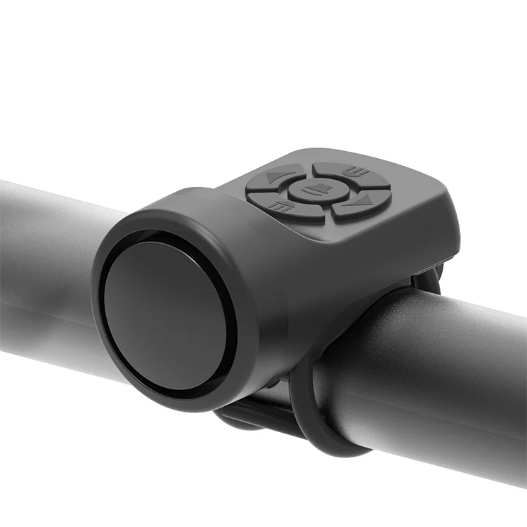 USB Rechargeable Electric Scooter Horn Mountain Road Cycling Anti-theft Alarm Horn