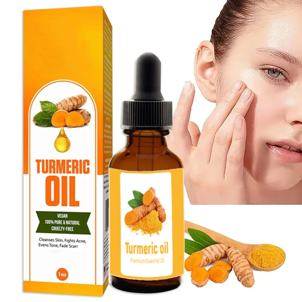 100% Natural Premium Turmeric Essence Private Label Facial Ginger Turmeric Essential Oil For Face And Body