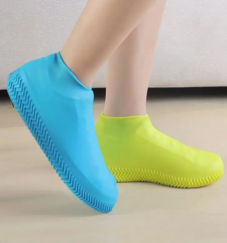 Лидер продаж, прозрачный Противоскользящий дождливый многоразовый водонепроницаемый резиновый силиконовый чехол для обуви с пользовательским логотипом