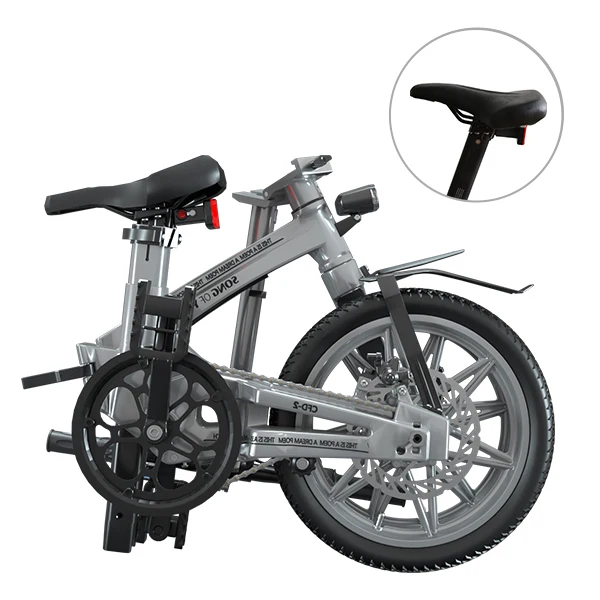 
Battery Innovative Electric Folding Bike For Ladies 