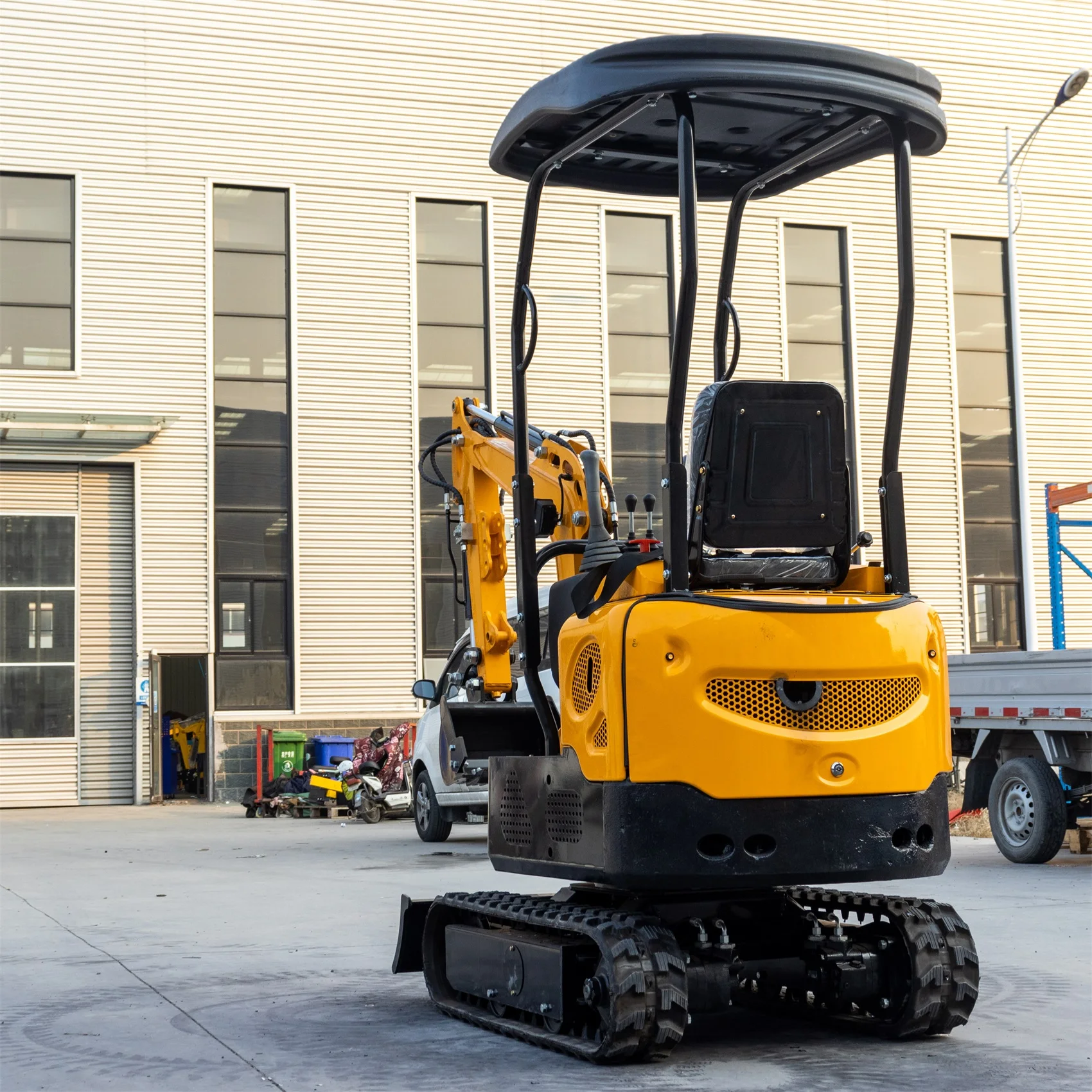 New Mini Excavator HT10 Low Investment and High Return for Home Garden