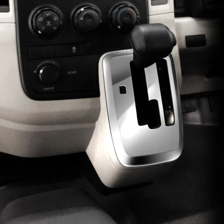 OEM хромированная панель переключения передач для Toyota Hiace 300 2019 крышка ручки
