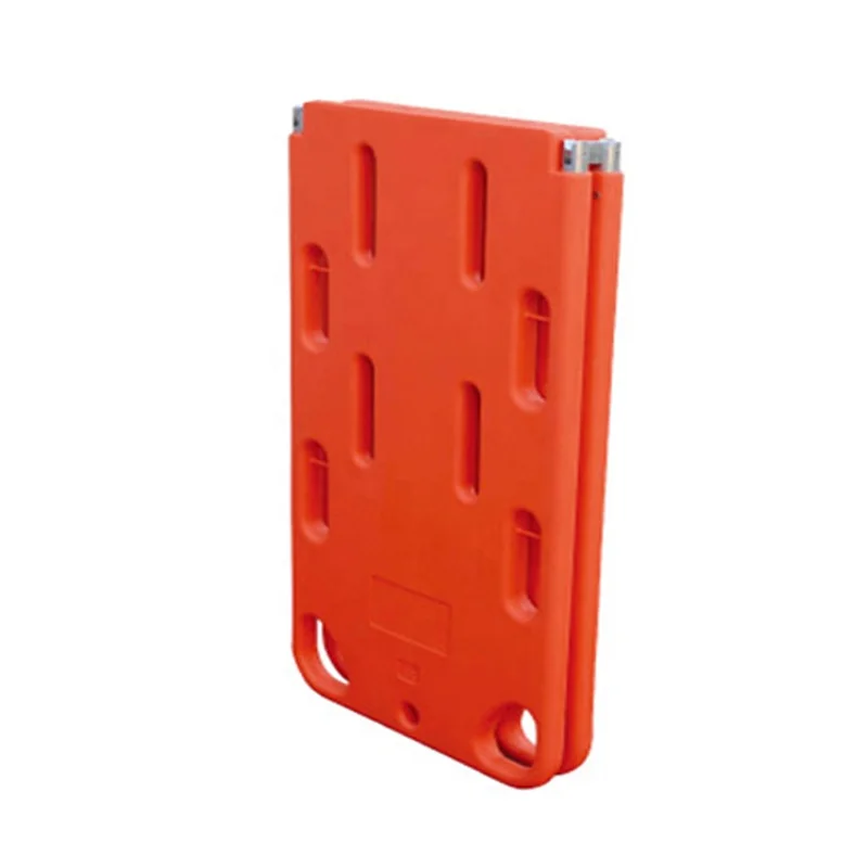 Emergency Two- Fold Plastic Spinal Spine Board Medical Ambulance Stretcher
