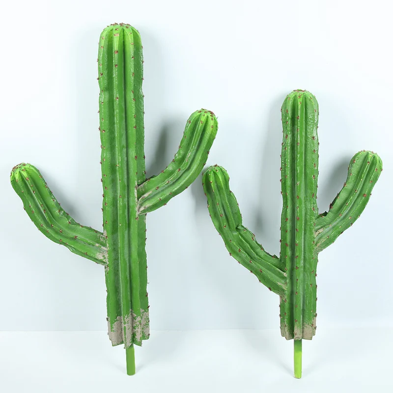 
Wholesale green design home decoration flower realistic artificial cactus plant 