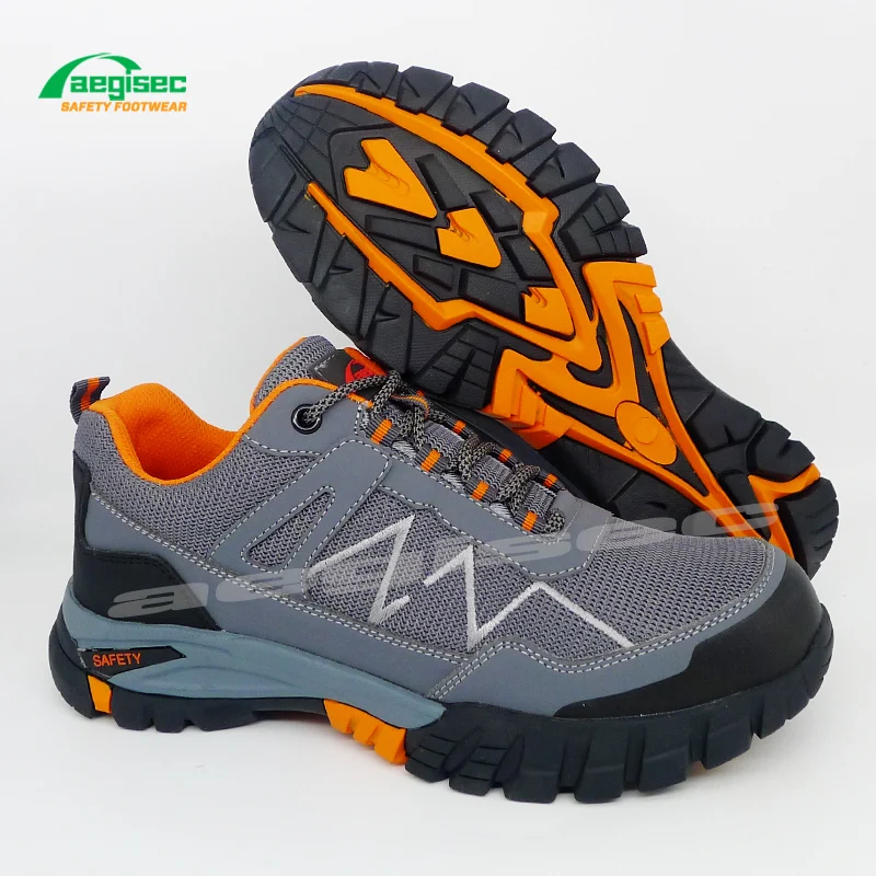AEGISEC промышленная безопасная теннисная обувь zapatillas de tenis cabeza compuesta ligera