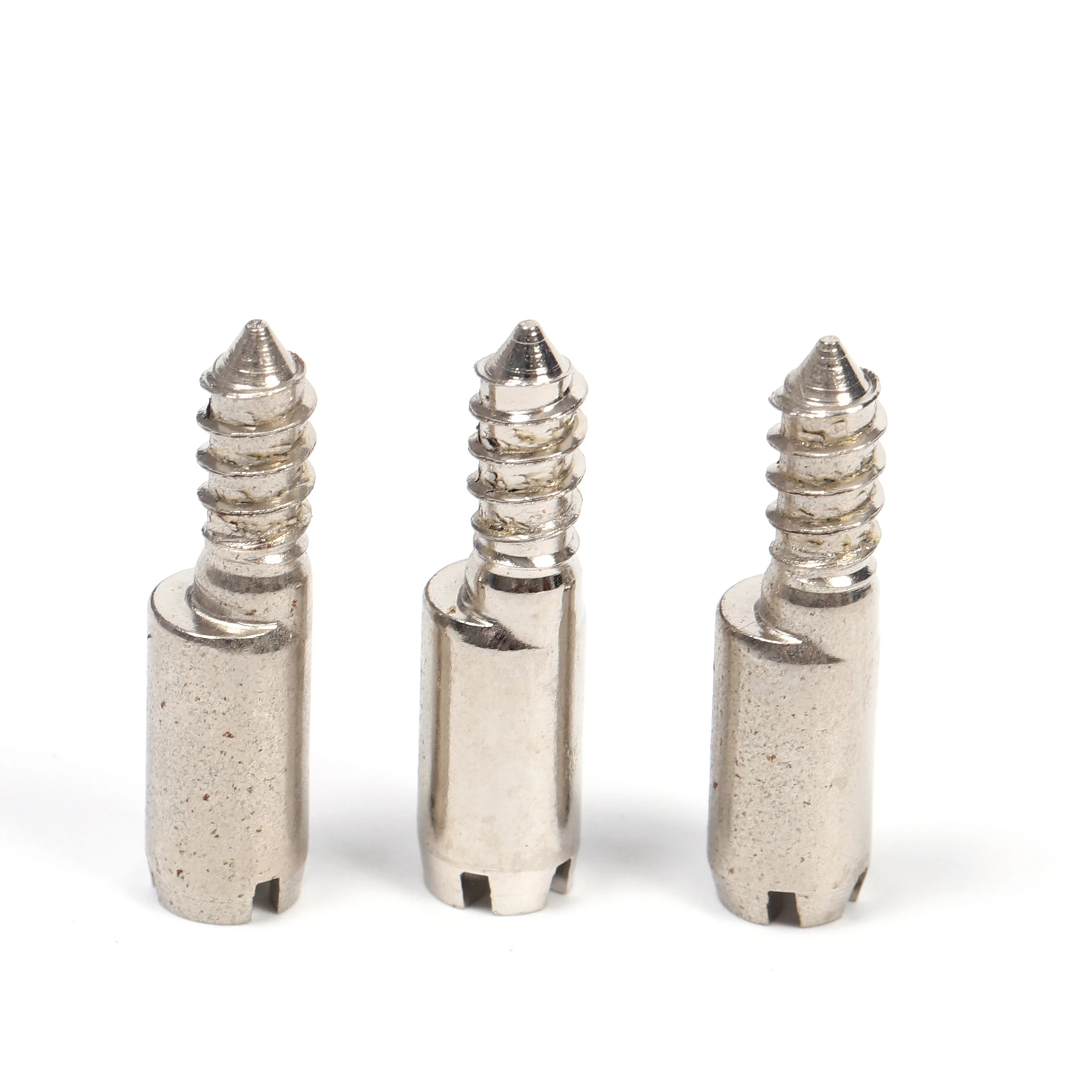 Furniture self-drilling screw shelf support with thread metal shelf bracket