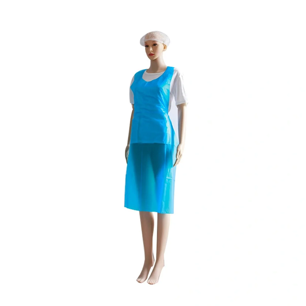 Wholesale factory cheap aprons disposable hdpe ldpe plastic polyethylene pe apron without sleeves