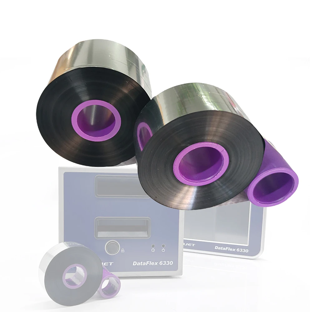 Fineray Thermal Transfer Overprinter Wax Resin Ribbon Cheap Price Near Edge Expiry Date Batch Number Printing TTO Ribbon