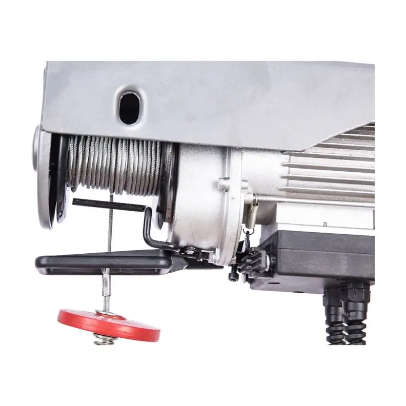 Portable 200kg/400kg 220V Wire Rope Mini Electric Hoist Crane