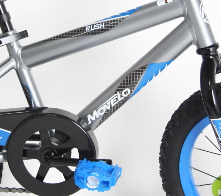 Hot sale new design 2022 steel frame white line tire foot brake ride on toy for boy kids bike