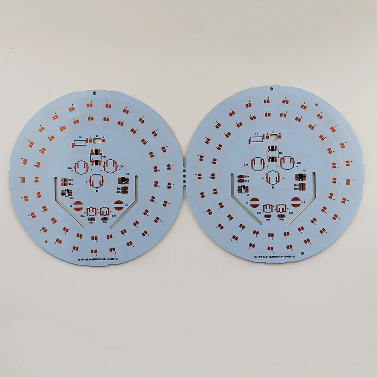 Led pcb 94V0 алюминий подложки с osp и белый припой маска используется для лампочки