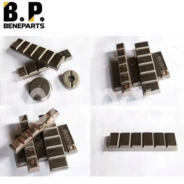 Excavator Crusher Spare Parts DLP658 chocky bar Standard Wear Bars