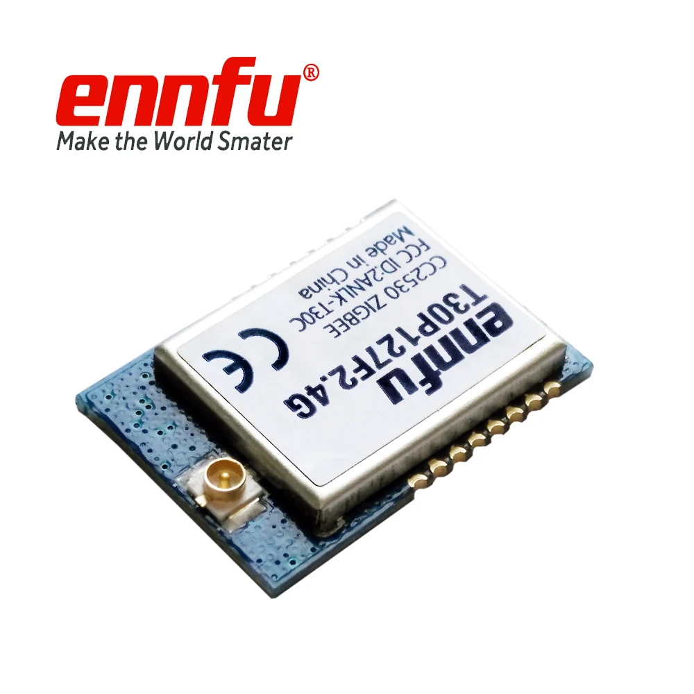 
CC FCC Certified T30P127F2.4G Competitive Price of Zigbee Module with Data Transparent Firmware 