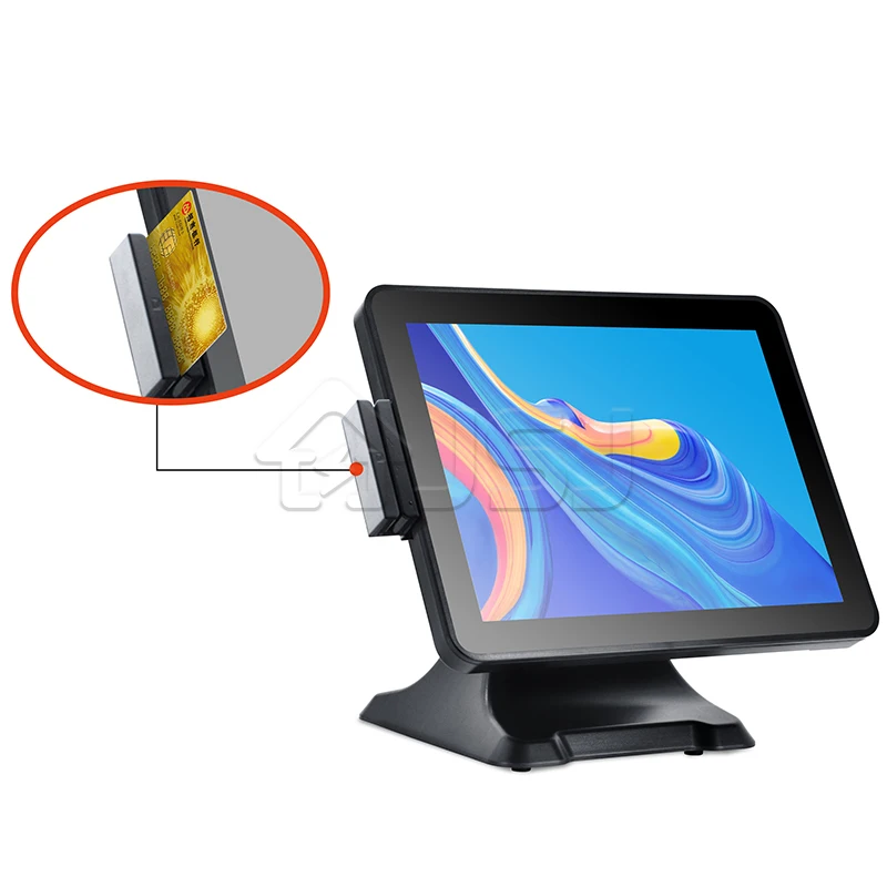 JSJ65 Single Screen Touch Cash Register Point Of Sales Android Windows Pos System Billing Machine For Supermarket Restaurants