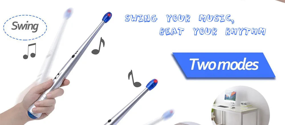 Сделано в Китае, лидер продаж, пластиковая электронная игрушка-барабанная палочка со светодиодной подсветкой для раннего развития музыки и Просвещения Ребенка