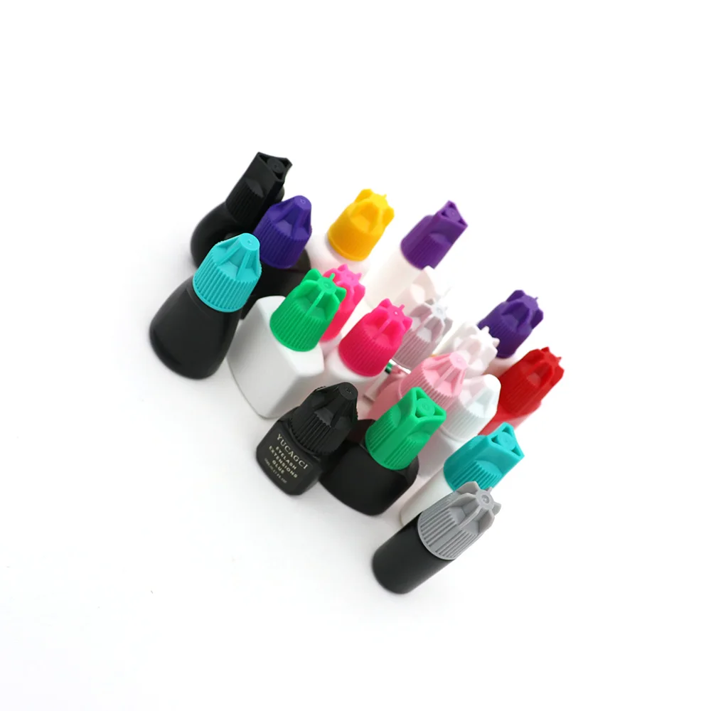 Eyelash Extensions Glue Container Can Be Freely Matched With Hdpe 5-10ml