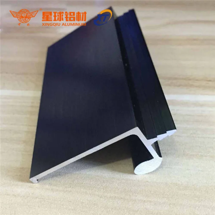 Manufacture custom finished aluminum kitchen cabinet g shape profile handle for gola profile