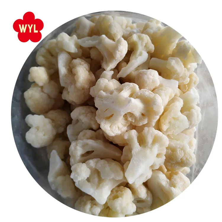 Frozen cauliflower IQF cauliflower rice frozen vegetables