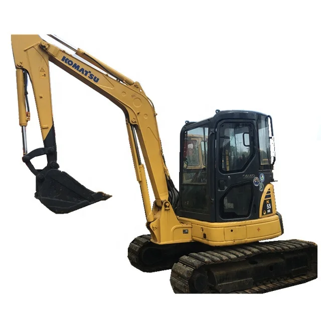 Б/у мини-экскаватор Komatsu pc55 избыточный японский экскаватор komatsu pc35 pc40 в