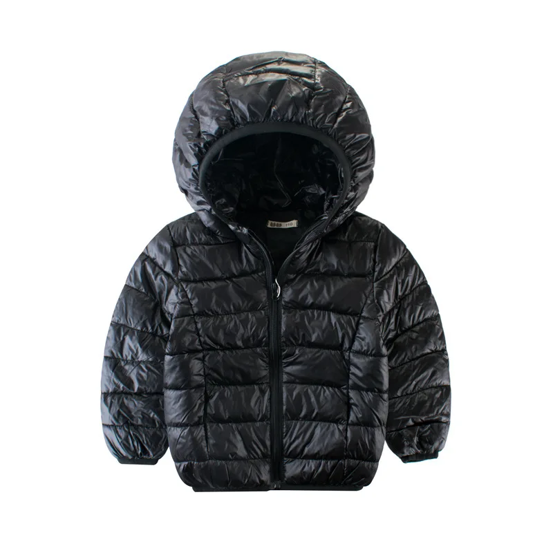 
Kids Down Jacket Coat Boys Girls Winter Parka Hooded Jackets Children Warm Outerwear Candy Color Clothes Teenage Fashion Jacket 