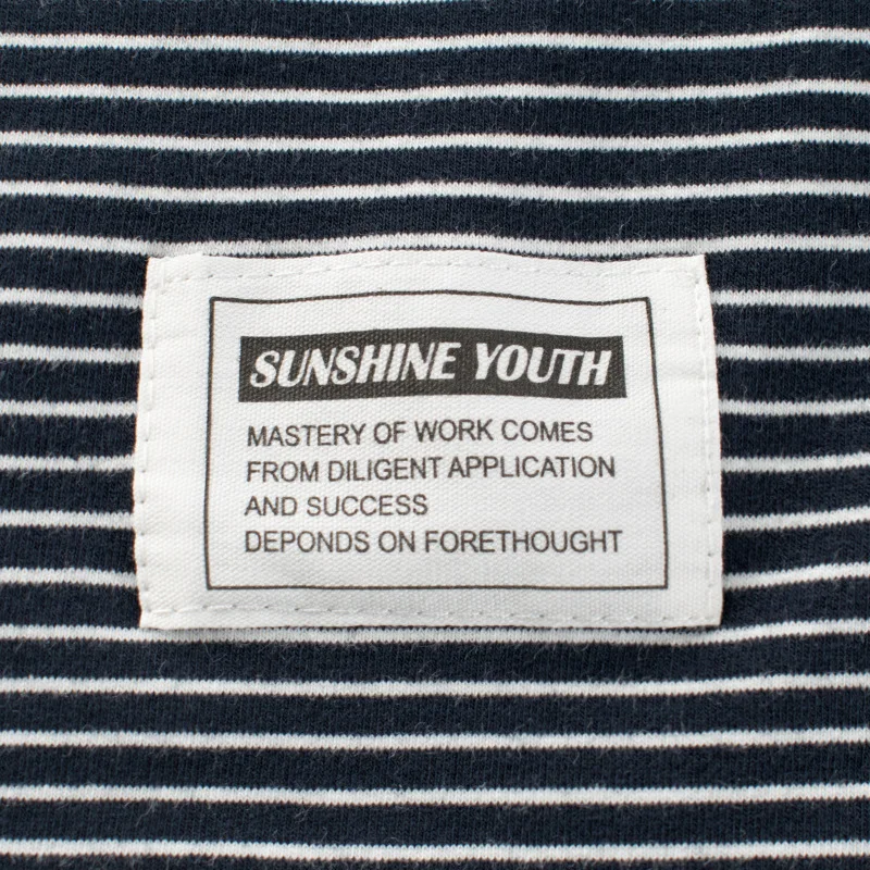 Kids striped tank top sleeveless T-Shirt loose casual blouse logo baby top cotton boy children clothing long sleeve tshirt