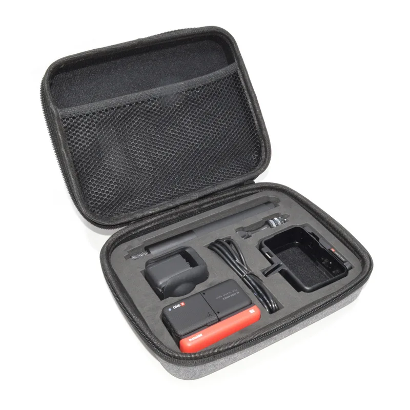 Factory Accept Custom Action Camera Accessories Travel Medium Carry Case For Insta 360 One R