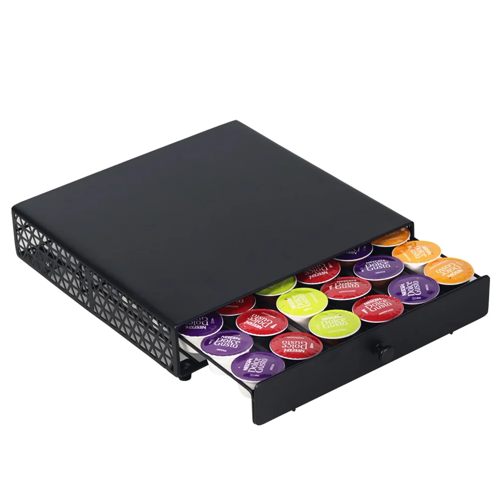 36 Dolce Gusto Holder Coffee Capsule Drawer Coffee Capsule Storage Pod Holder Drawer With Wheels