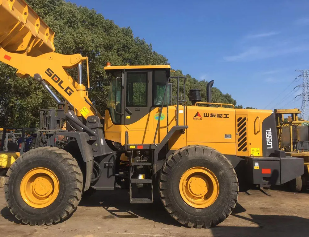China made SDLG wheel loader used SDLG 956 loader SDLG LG956L