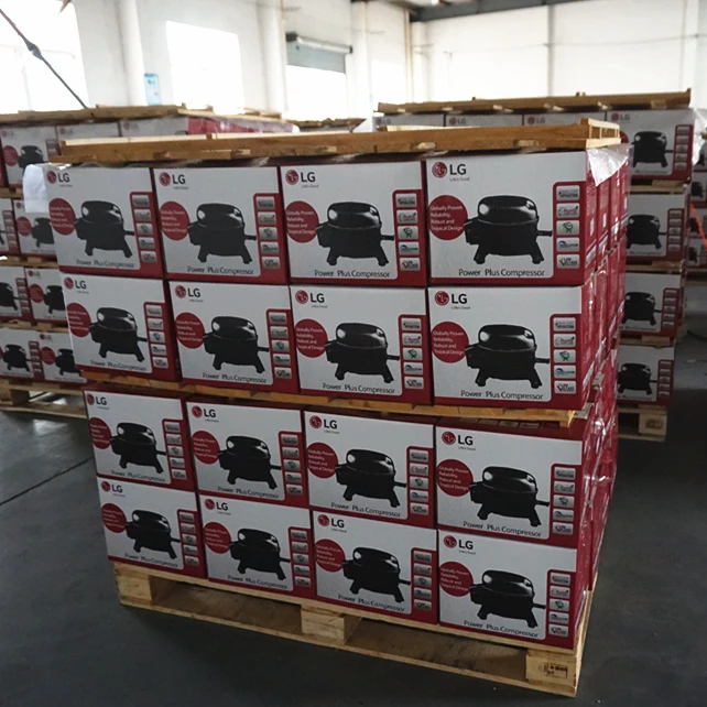  LG China 1/8HP 1/6HP 1/5HP 1/4HP 1/3HP 1/2HP компрессор холодильника с отдельной загрузкой картонной