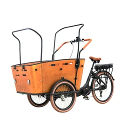 BODO 3 колесный Электрический грузовой велосипед/трехколесный Электрический грузовой велосипед 250 Вт бесщеточный двигатель Bafang