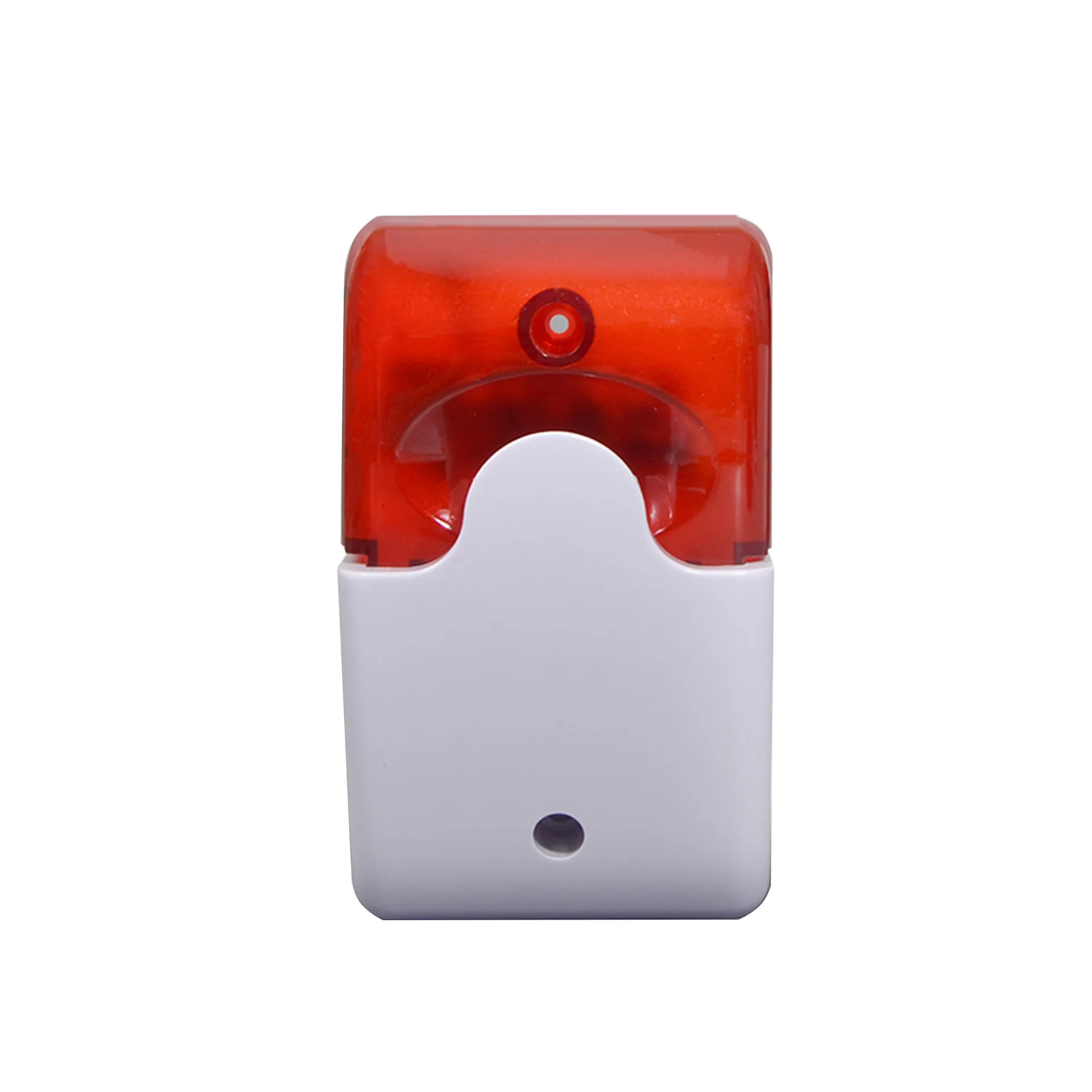 Wired Strobe Siren Durable  DC12V/24V AC220V Alarm Flashing Light Strobe Siren  Sound Alarm Home Security Alarm tools