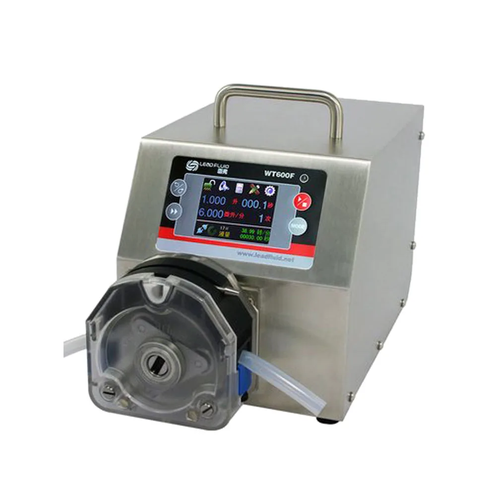 WT600S 6L/min Industrial High Traffic Water Flow OEM Chemical Peristaltic Pump