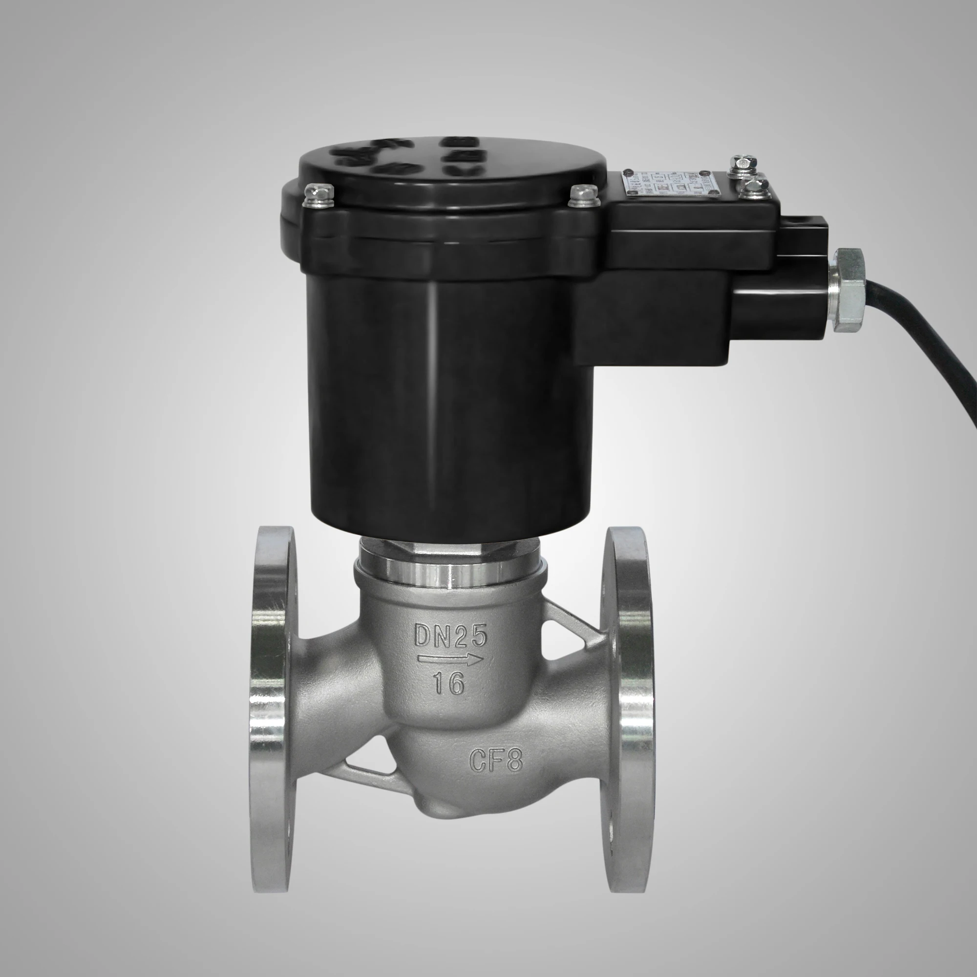 Vertical connection Stainless steel carbon steel  pneumatic ball valve  for oil and gas recovery system