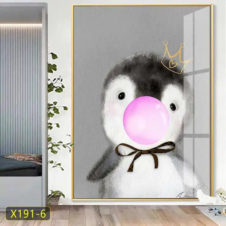 Wild Animal painting fancy colored wilde dieren Custom picture Artwork Gift Mosaic DIY Diamond Painting for Home Decoration