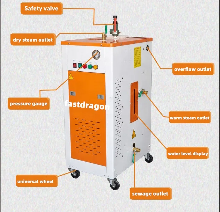 Профессиональная Новая автоматическая Коммерческая мойка высокого давления, портативная Паровая Автомойка 9kw15kw 220v 380v, Лучшая цена