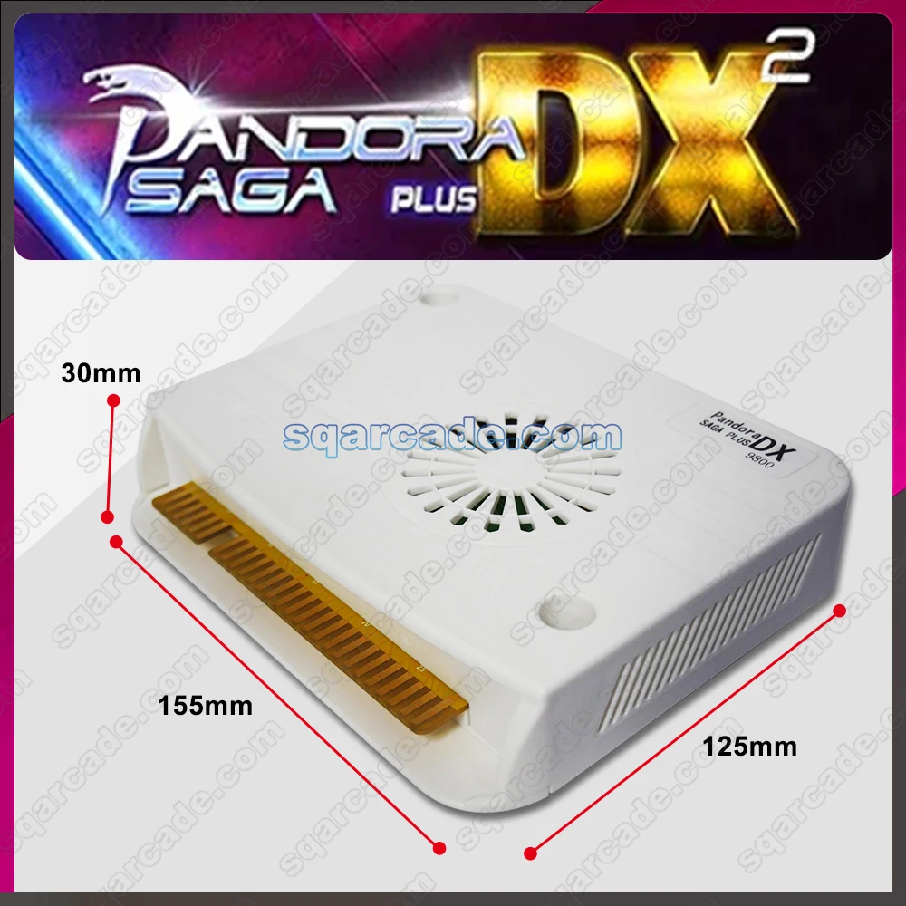 Pandoras Saga Plus DX Arcade Jamma Board, 9800 in 1, CGA, VGA, HD-MI Compatible, 3P, 4P, High score Record, 3D Tekken