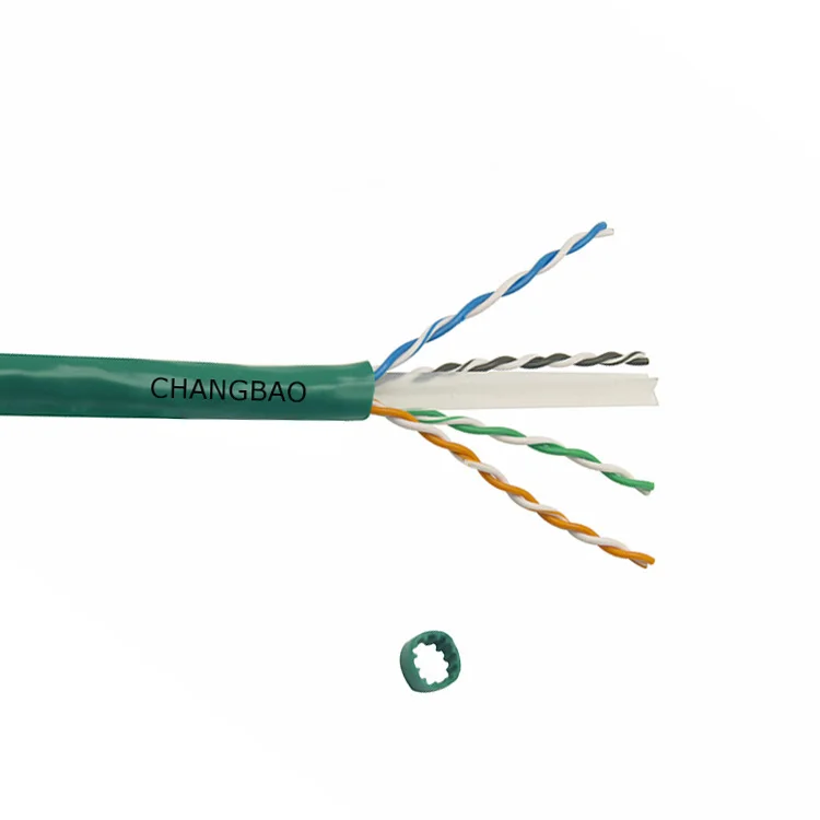 CHANGBAO пленум Номинальная cat6a UTP lan сеть ethernet кабели связи