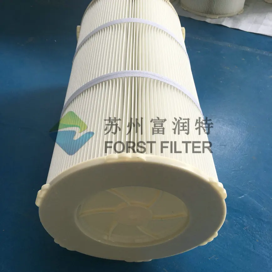 FORST High Efficiency Powder Coating Cartridge Filters Manufacture