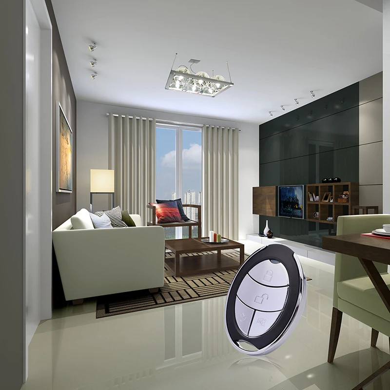 YET073 yet gate opener learning wireless rf remote 4 buttons control rf transmitter garage door remote controller