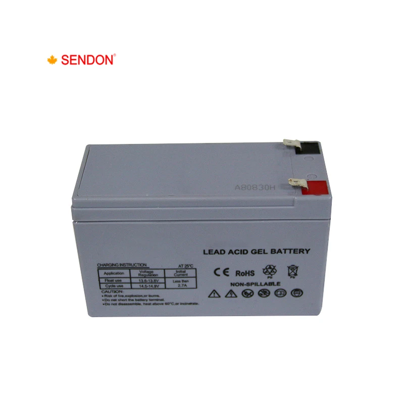 
Free Maintenance VRLA 12 Volt Sealed Long Life Deep Cycle 12V 7AH Lead Acid Gel Battery Price 
