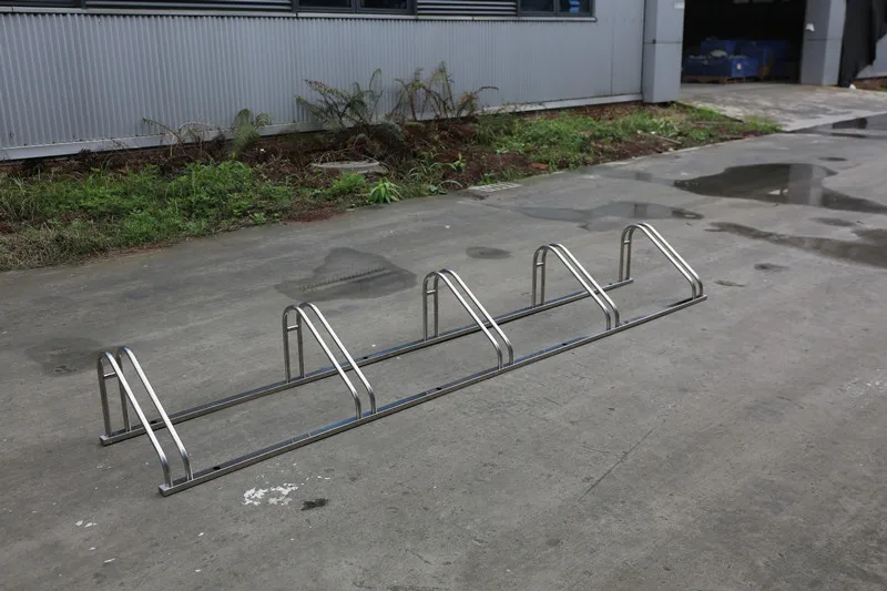 outdoor ground commercial steel bicycle rack outside street square bike storage stand road cycle parking stand