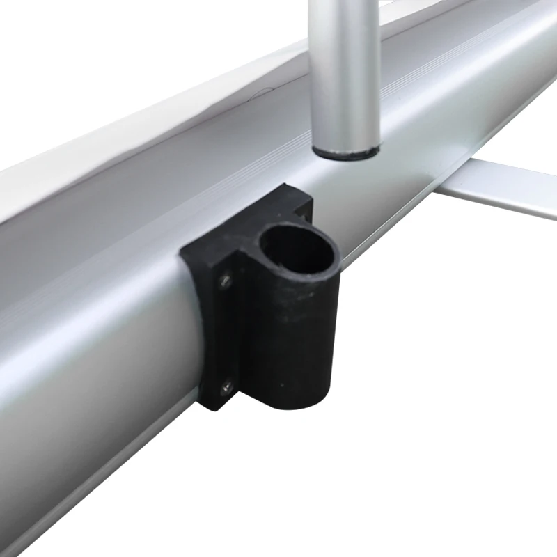 Телескопический складной держатель для рекламного плаката