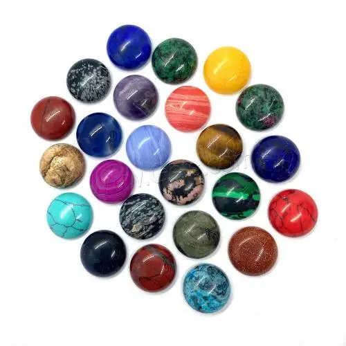 DIY Dome Natural Stone jewelry Cabochons different materials for choice different size for choice more colors for choice 1583289