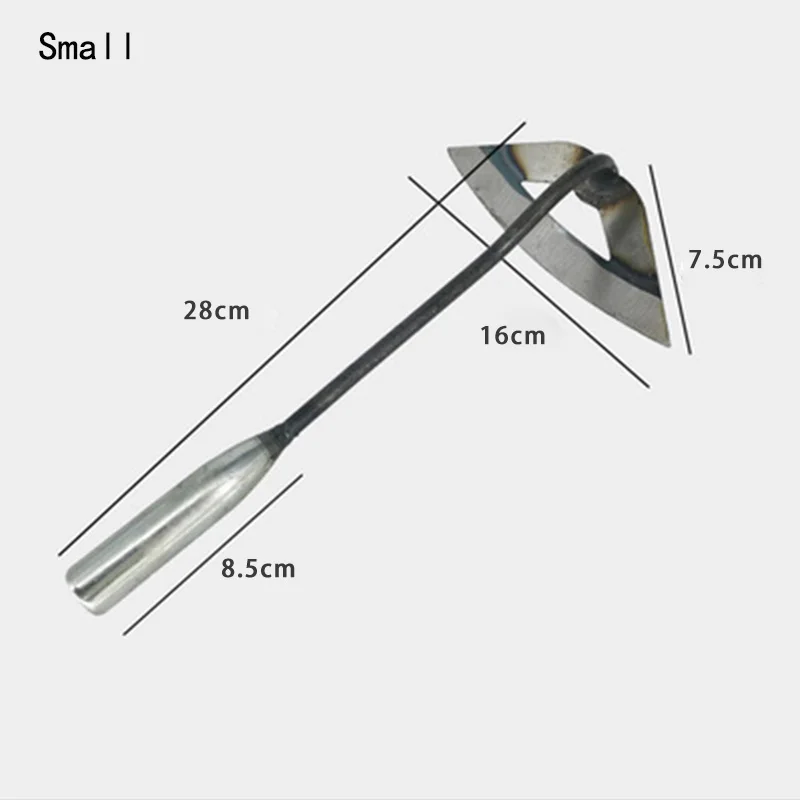 High Quality All steel Hollow Hoe  Farm Tools Landscaping Garden tools Small Hoe